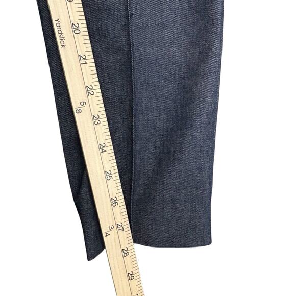 BCBGMaxAzria Slim Pants SZ 2 Grayish Blue Cotton Wool Blend Stretch Corpcore - Picture 11 of 11